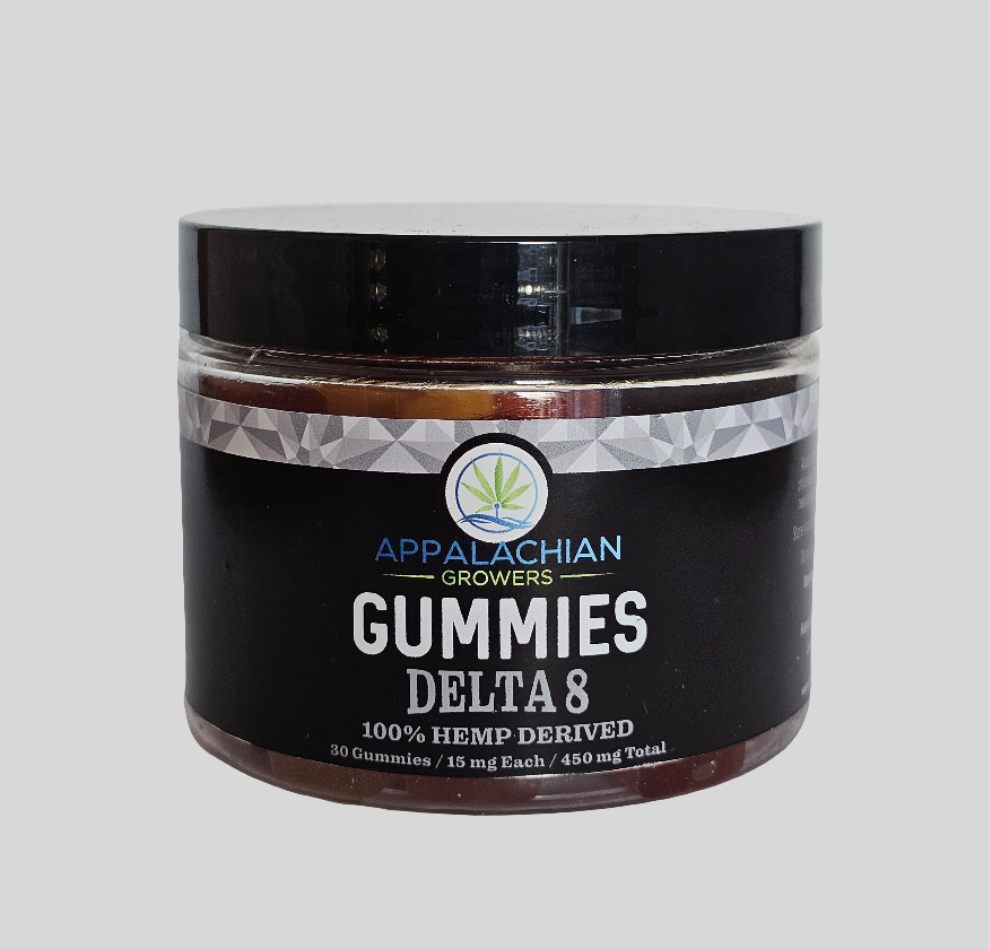 Appalachian Growers - 450 mg Delta-8 THC Gummies - 30 ct