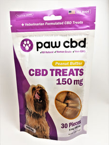 Dog Treats 150 mg (Peanut Butter Flavor) - CBD Central