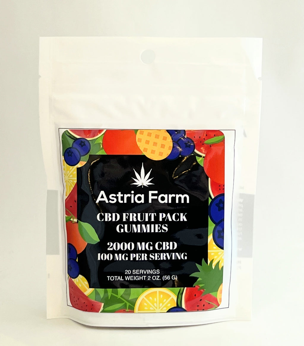 100 mg CBD Gummies Astria Farms