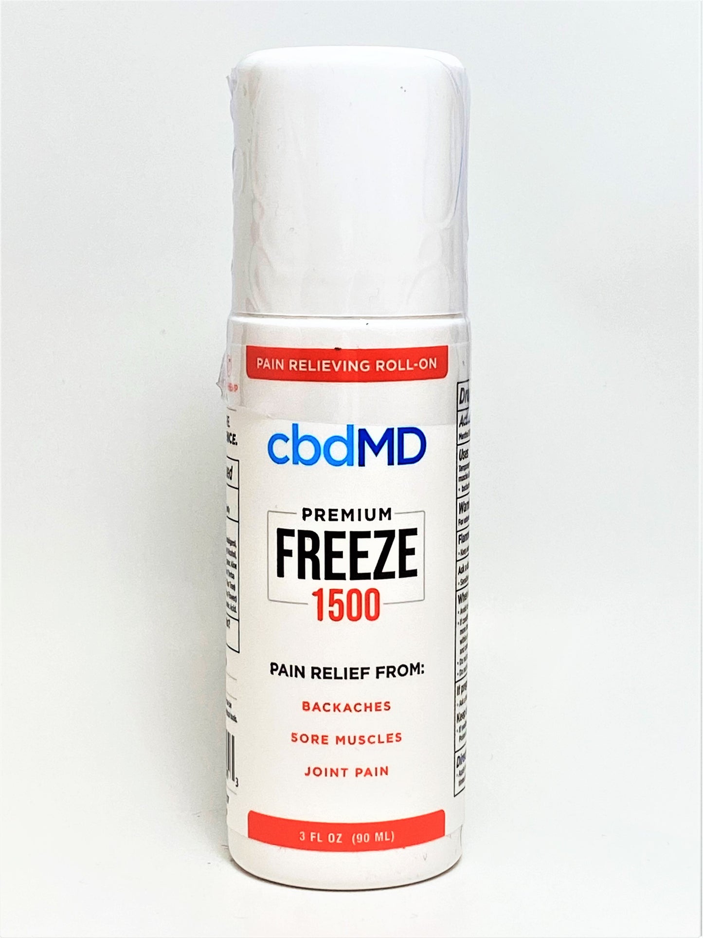 CbdMD - 1,500 mg - Freeze Roll on - (3 ounces)