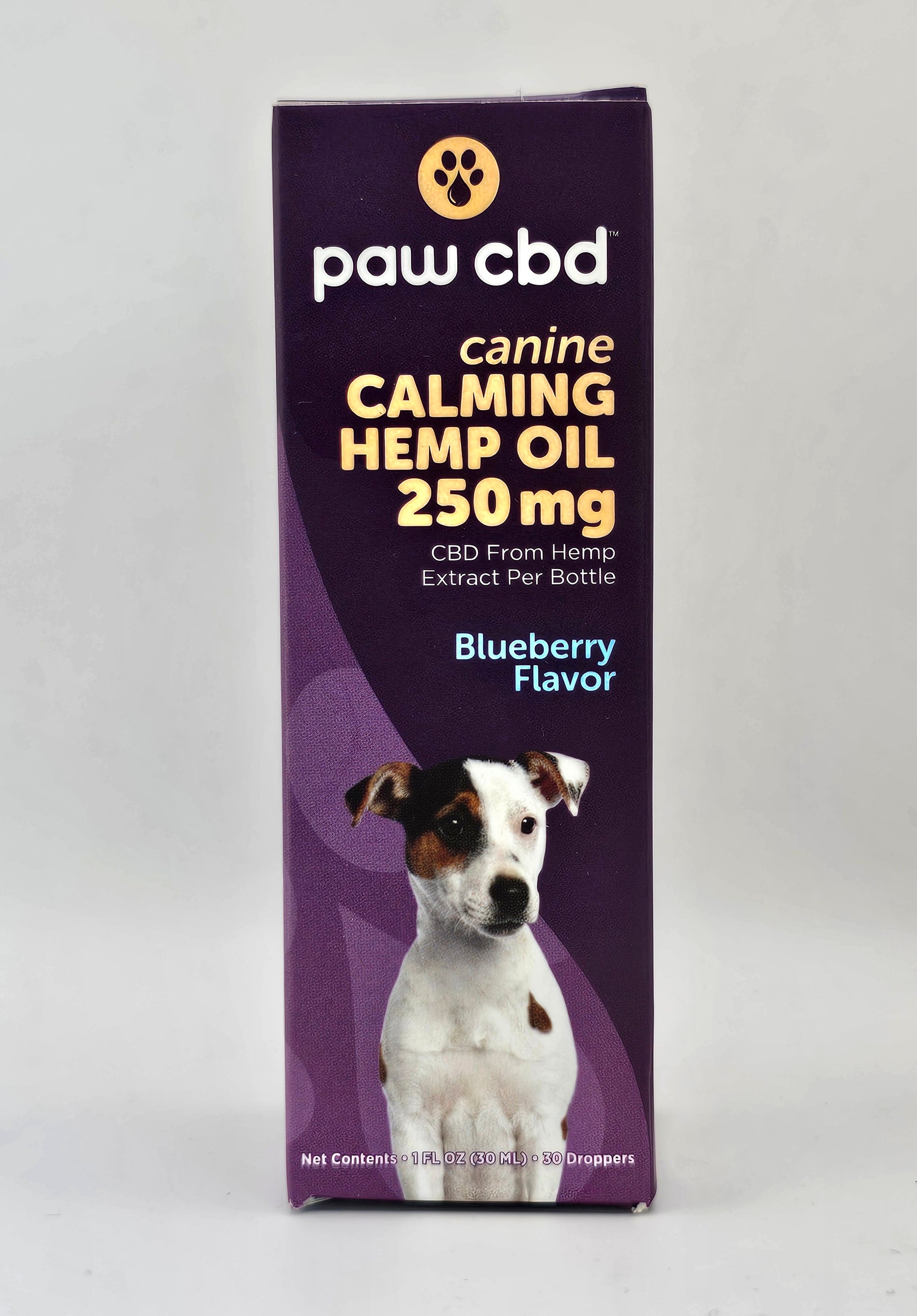 Calming CBD Oil for Dogs - Blueberry 250 mg - CBD Central