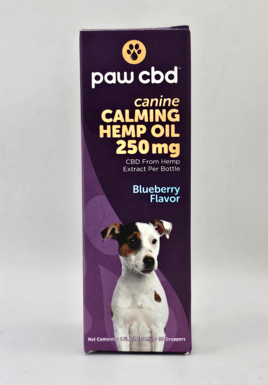 Calming CBD Oil for Dogs - Blueberry 250 mg - CBD Central