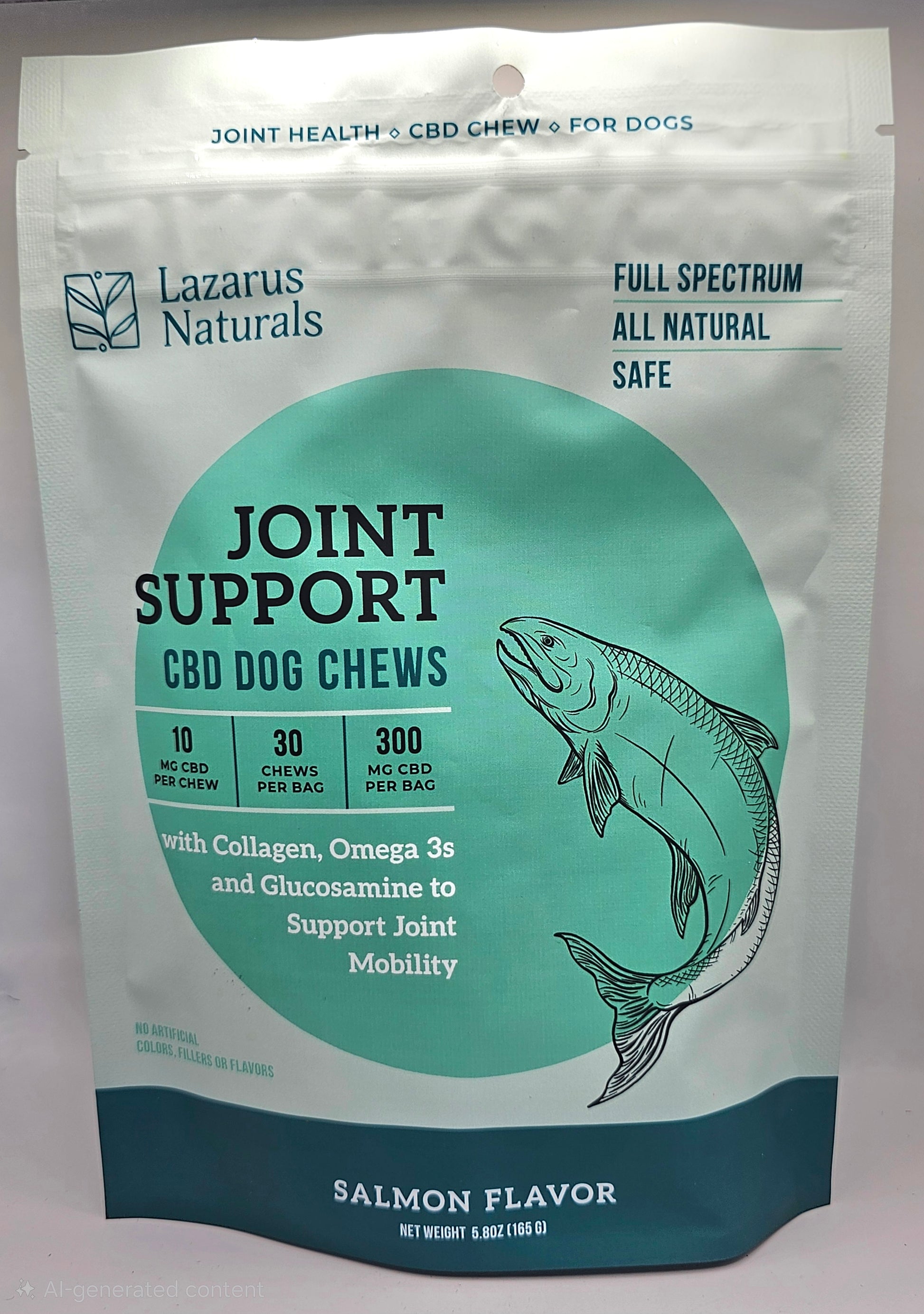 Lazarus Naturals - Joint Support- 10 mg CBD Dog Chews - 30 ct - CBD Central