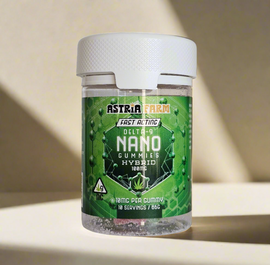 Astria Farm - Hybrid - 100 mg Delta-9 THC Nano Gummies - 10 ct