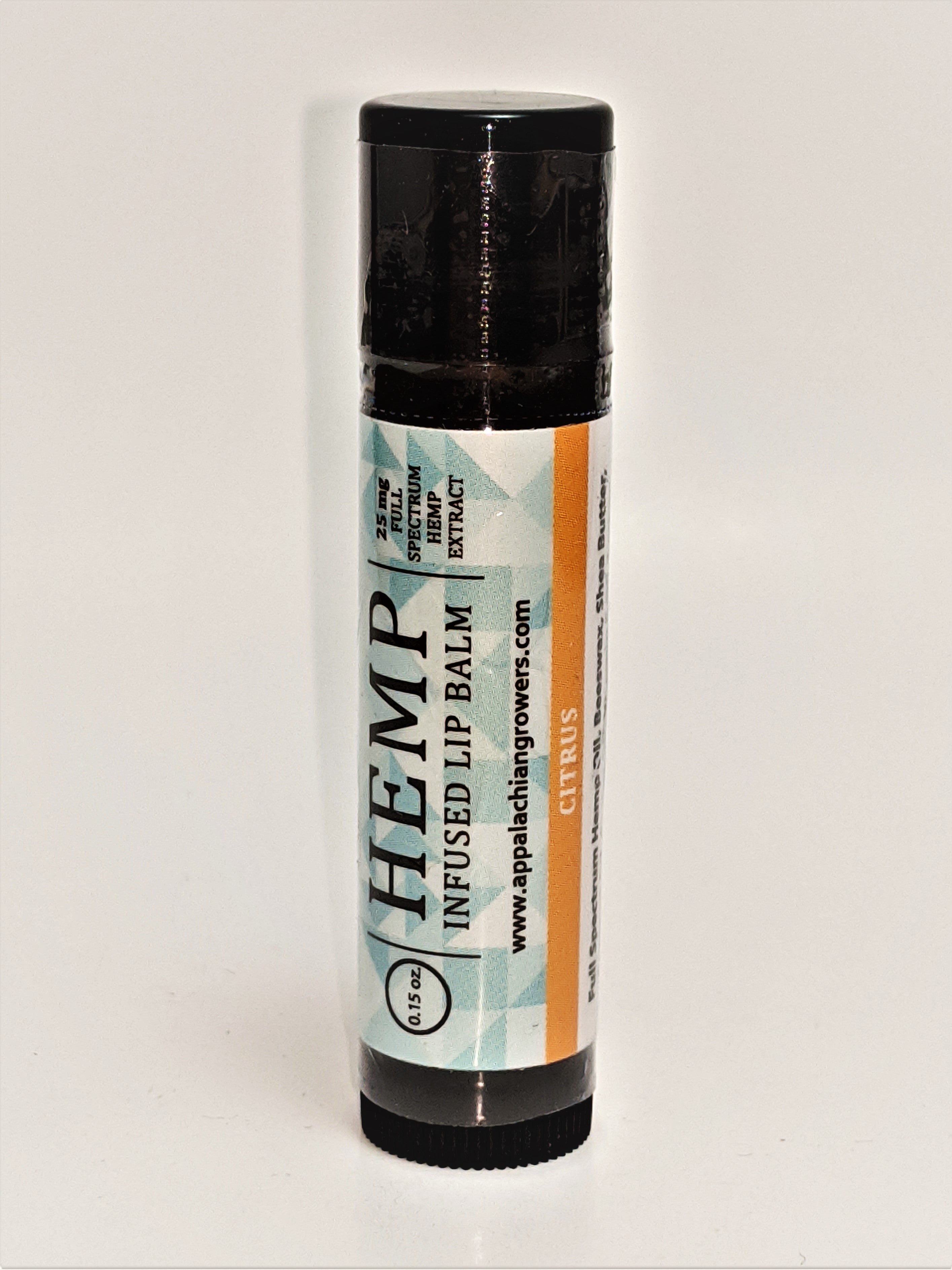 AG Full Spectrum Lip Balm 25 mg (Citrus) - CBD Central