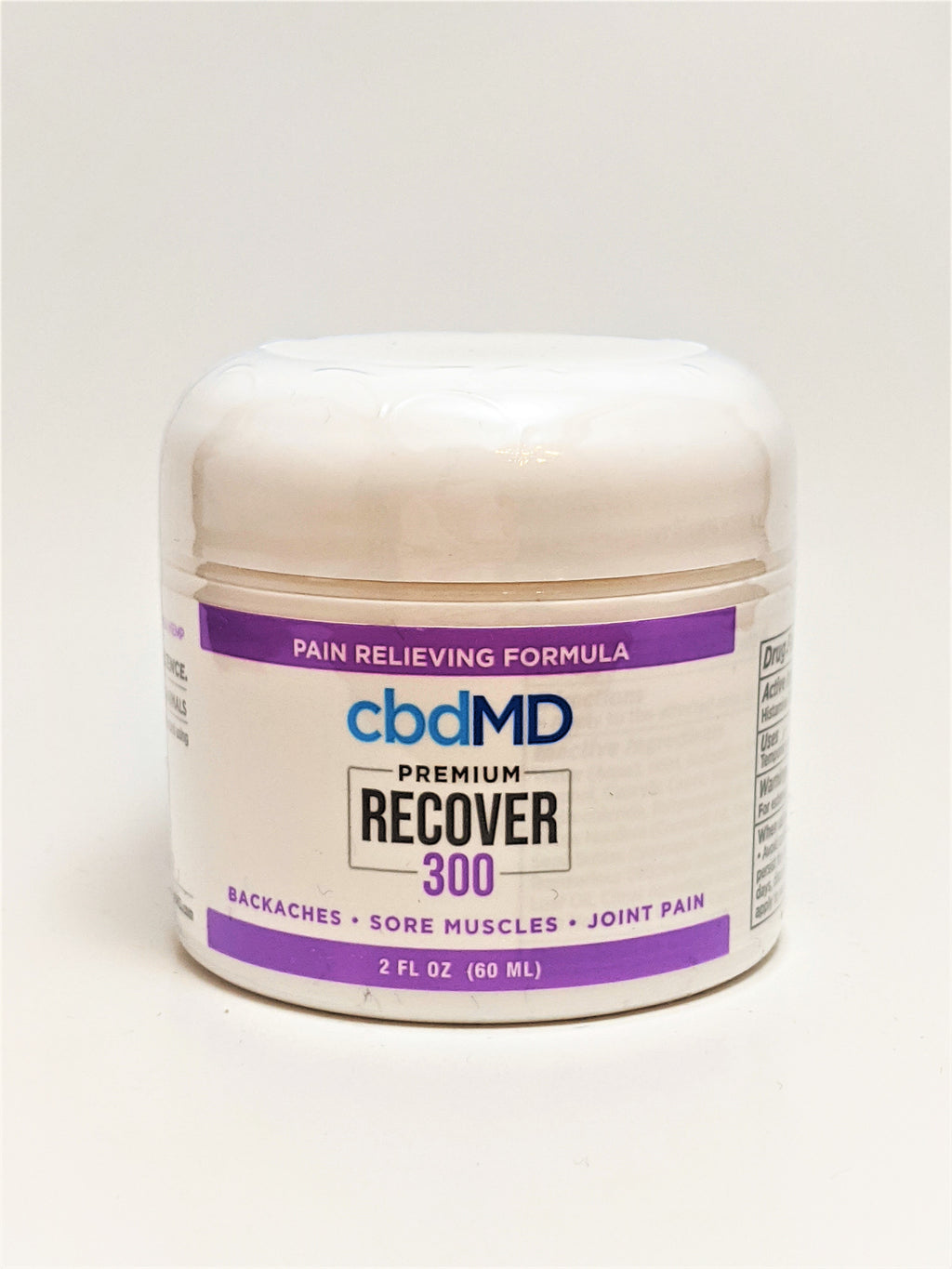 Recover Cream 300 mg (2 ounces) - CBD Central