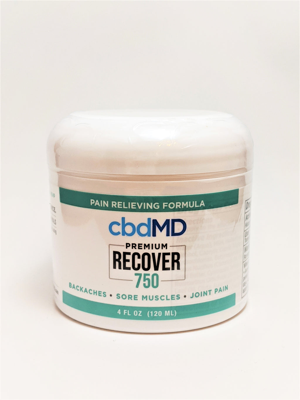 Recover Cream 750 mg (4 ounces) - CBD Central