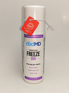 Freeze Roller 300 mg (3 ounces) - CBD Central