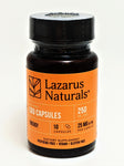Lazarus Energy Blend 25mg CBD Isolate Capsules, 10 Count Bottle (250 mg CBD) - CBD Central