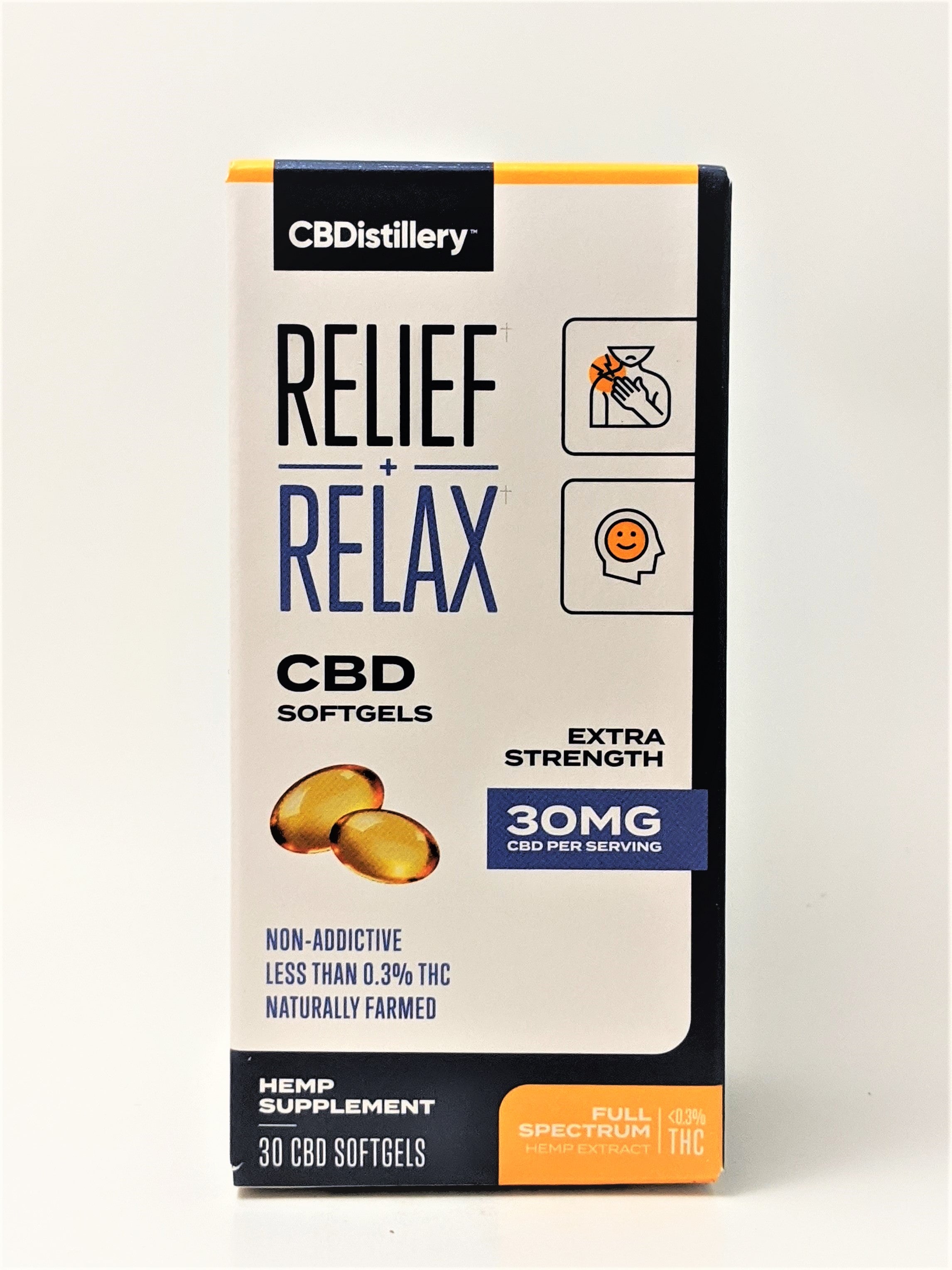 CBD Central - Capsules - CBDistillery - 30mg  Capsules - CBD Central