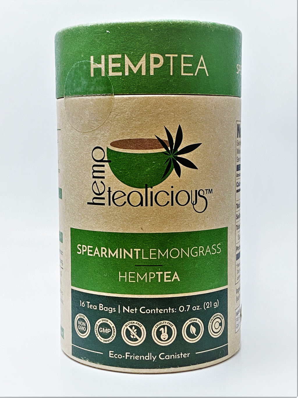 Spearmint Lemon Grass  Hemptealiscious