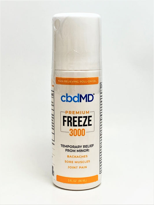 CbdMD - 3,000 mg Freeze Roll on- (3 ounces)