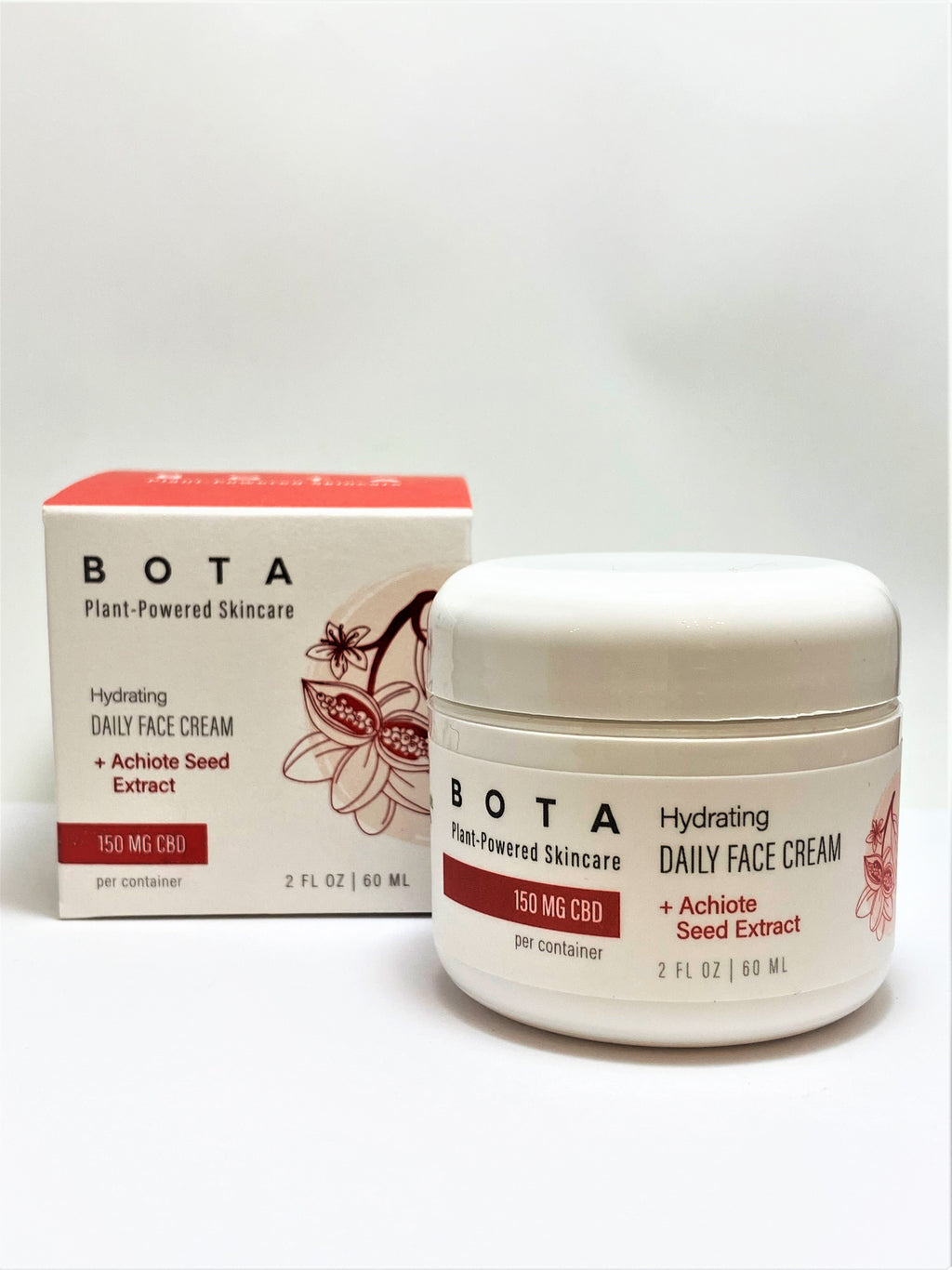 Bota Daily Face Cream Achiote Seed Extract 150 mg CBD