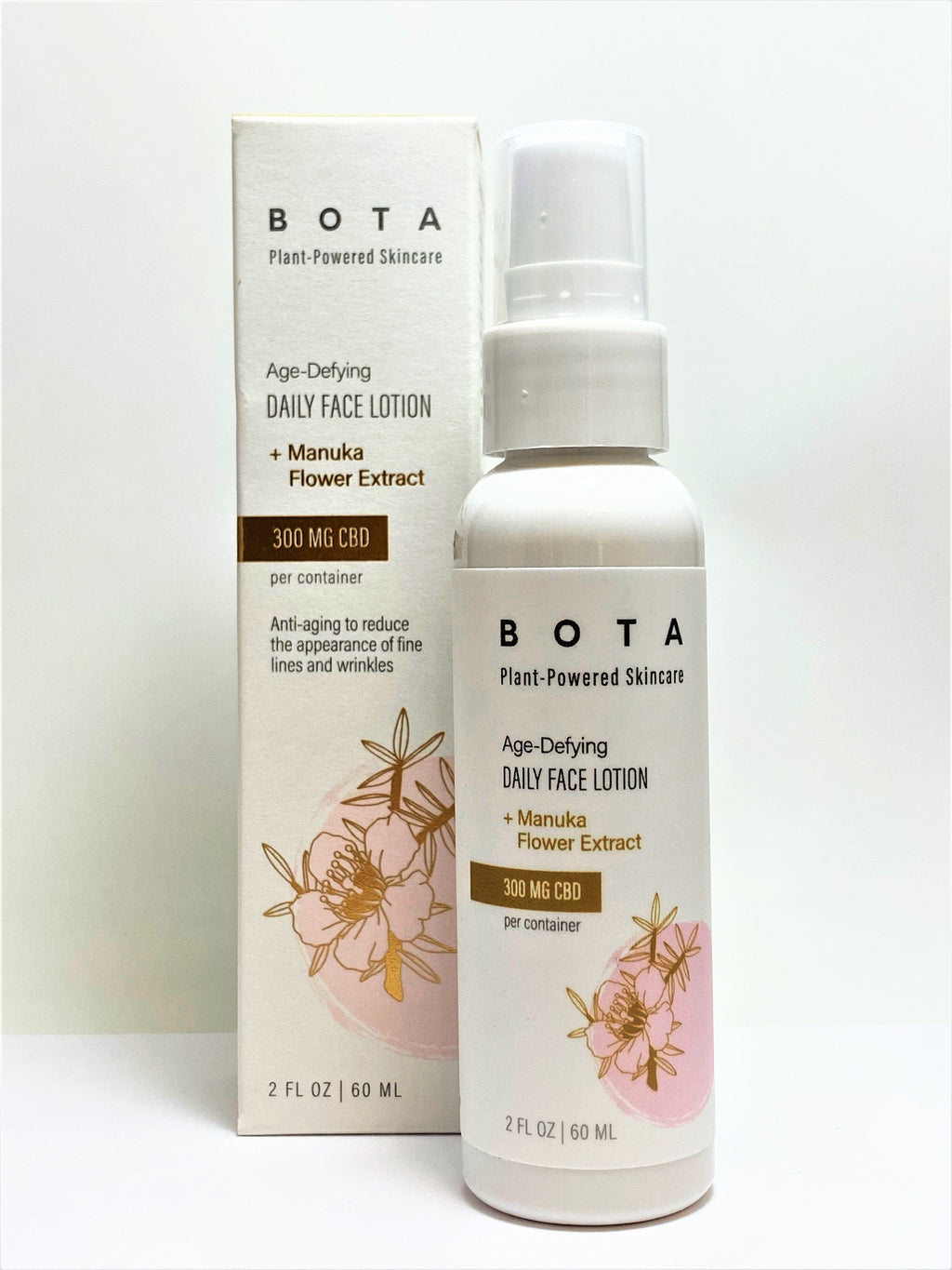 Bota Age-Defying Daily Face Lotion Manuka Flower Extract 300 mg CBD