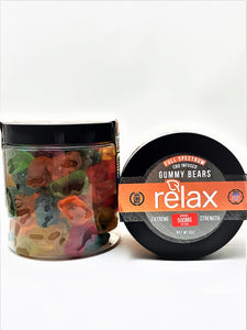 Full Spectrum Relax 500 mg Gummy Bears - CBD Central